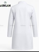 روپوش پزشکی ترگال دکمه مخفی