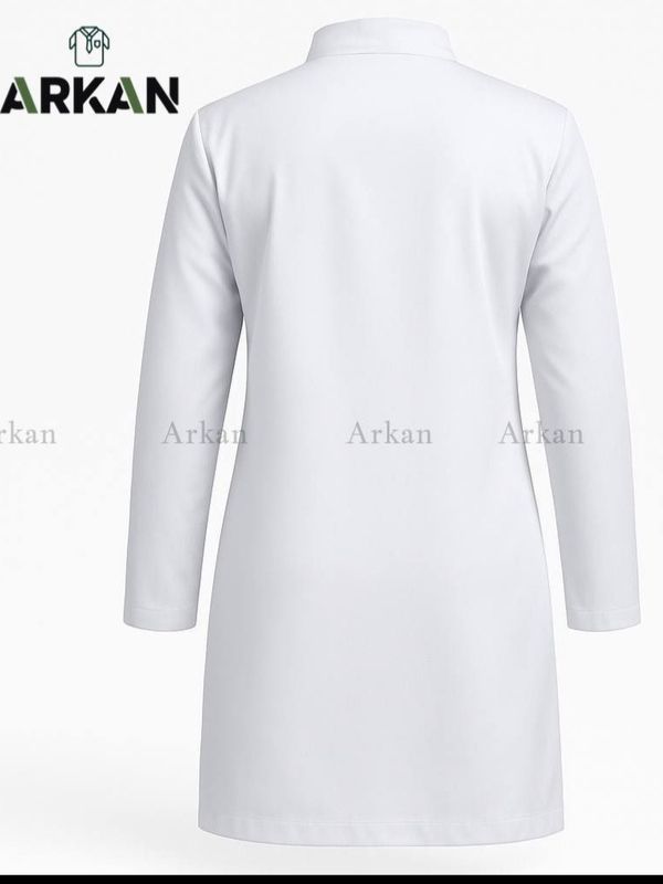 روپوش پزشکی ترگال دکمه مخفی