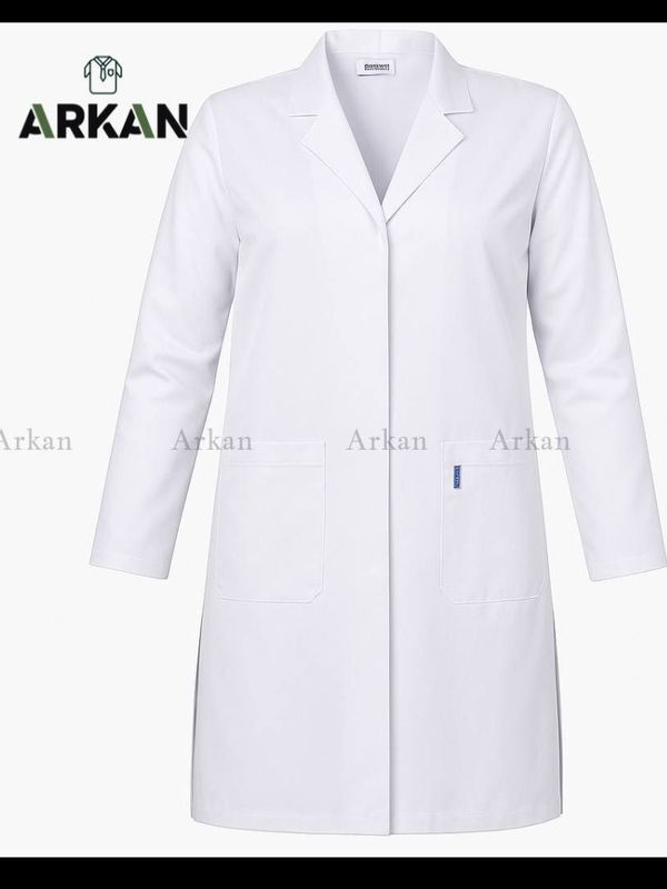 روپوش پزشکی ترگال دکمه مخفی