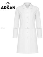 روپوش پزشکی یقه شکاری