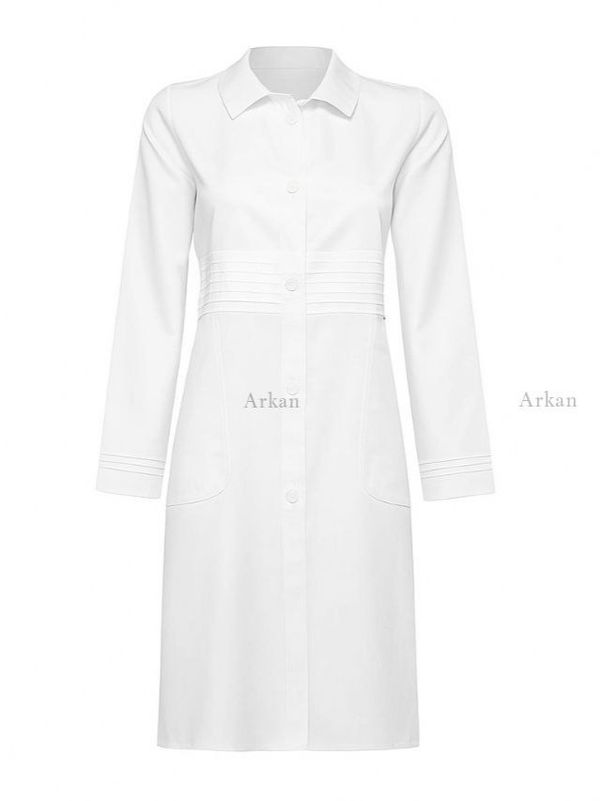 روپوش پزشکی کمرپیله دار