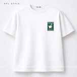 تیشرت باکسی 100٪ پنبه طرح (PEACE) | کد 1376