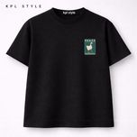 تیشرت باکسی 100٪ پنبه طرح (PEACE) | کد 1376