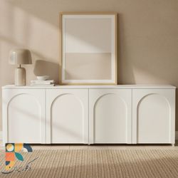 "میزکنسول مدرن و مینیمالMirageطراحی ایتالیایی با 4 کمد، جذاب و دکوراتیو"