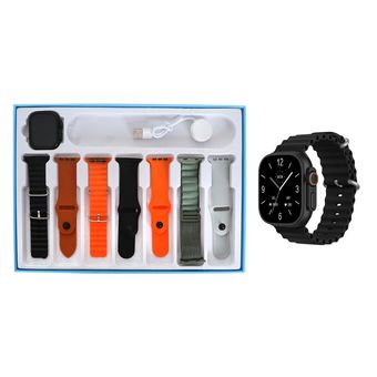 ساعت هوشمند WISME مدل WS10-2 ULTRA - مشکی - DST (گارانتی شش ماهه)