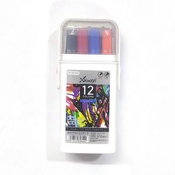 ماژیک راندو (دو سر) 12 رنگ XIAOYI