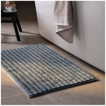 پادری ایکیا مدل TOFTBO- کد 605.265.37 -سایز 50x80 سانتی متر-ابی راه راه