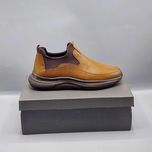 نیم بوت چرم طبیعی و طبی Zero-2 گردویی