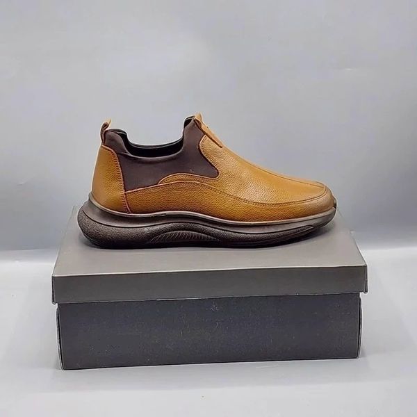 نیم بوت چرم طبیعی و طبی Zero-2 گردویی