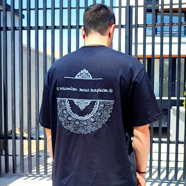 تیشرت پنبه گلدوزی کد 90