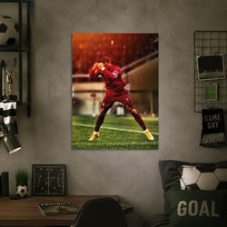 پوستر دیواری طرح کریستیانو رونالدو (Cristiano Ronaldo CR7) - کد 02
