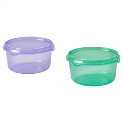 ظرف نگهدارنده غذای ایکیا سری  circle PRUTA بسته 2 عددی
