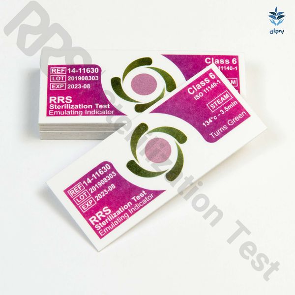 نشانگر شیمیایی بخار تایپ 6 (11630-14 RRS) - جعبه 1000 عددی