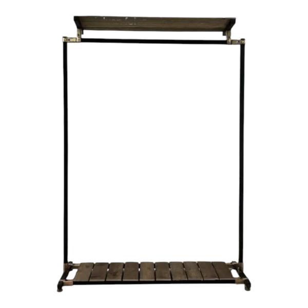 رگال لباس ایستاده چوب و فلز مدل سما