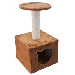 اسکرچر پایه دار به همراه جای خواب طرح گربه