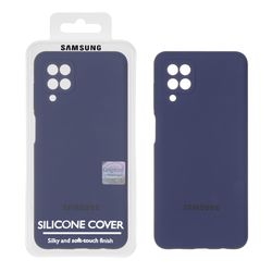 قاب سیلیکونی پاک کنی اورجینال Master Quality مدل Samsung Galaxy A12 / M12 / F12 - سرمه ای کد 1 (پک دار)