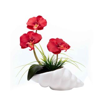 گل ارکیده با گلدان گلدکیش کد GK14128