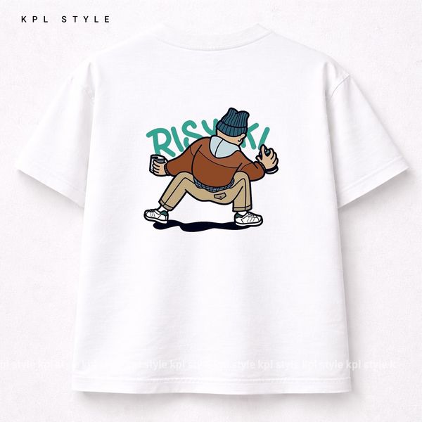 تیشرت باکسی 100٪ پنبه پینترستی | پارچه بادوام | کد 1422