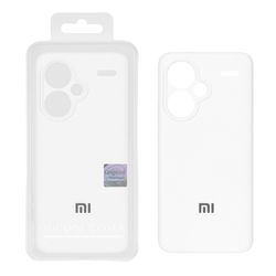قاب سیلیکونی پاک کنی اورجینال Master Quality مدل Xiaomi Redmi Note 13 Pro Plus 5G - سفید (پک دار)