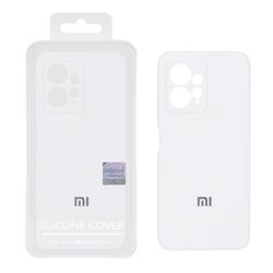 قاب سیلیکونی پاک کنی اورجینال Master Quality مدل Xiaomi Redmi Note 12 4G - سفید (پک دار)