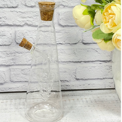 ظرف روغن دو جداره پیرکس چین