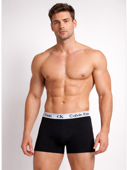 شورت نیم پا مردانه کش از رو طرح Calvin Klein کد 1450