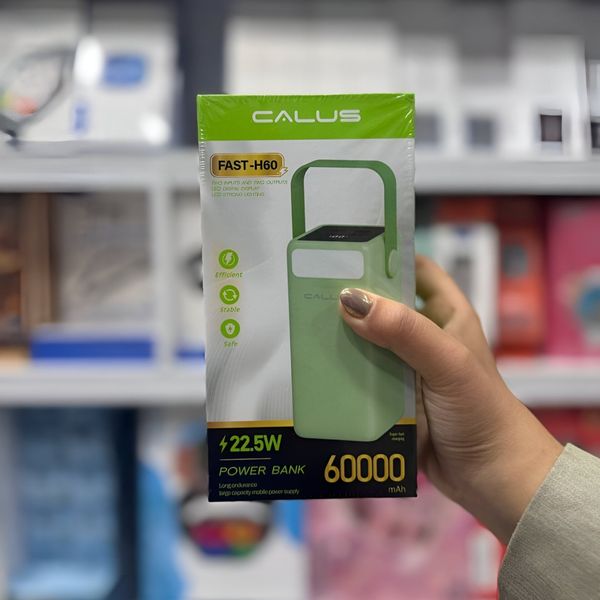 پاوربانک CALUS مدل FAST-H60 – ظرفیت 60000 میلیآمپر