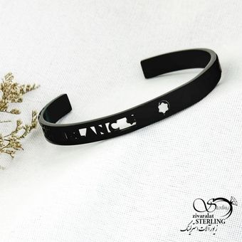 دستبند النگویی استیل فری سایز کد 14809