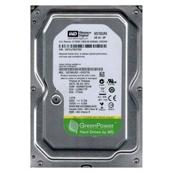 هارد استوک وسترن اینترنال 3.5 اینچ دیجیتال سری سبز GREEN HARD WD10EURX ظرفیت 1 ترابایت