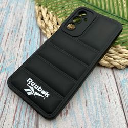 قاب گوشی Galaxy A14 سامسونگ پافری طرح ریبوک Reebok مشکی محافظ لنز دار کد 14856