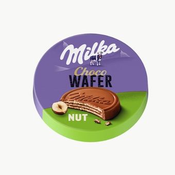 شوکو ویفر سکه ای میلکا Milka Choco Wafer