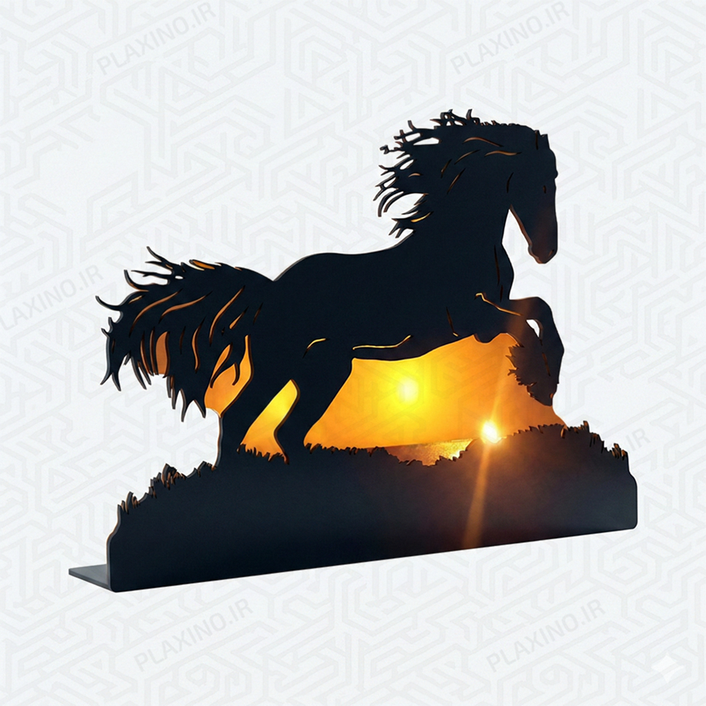 وارمر دکوری پلکسینو مدل آتشین