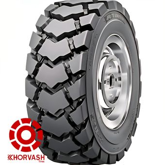 لاستیک بابکت 12/16.5 پلاس وی چین PLUS WAY سایز 16.5-12 بادی 14 لایه گل L5 تیوبلس (2حلقه)