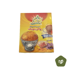 پولکی بدون قند زعفرانی کامور