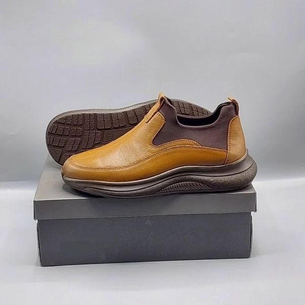 نیم بوت چرم طبیعی و طبی Zero-2 گردویی