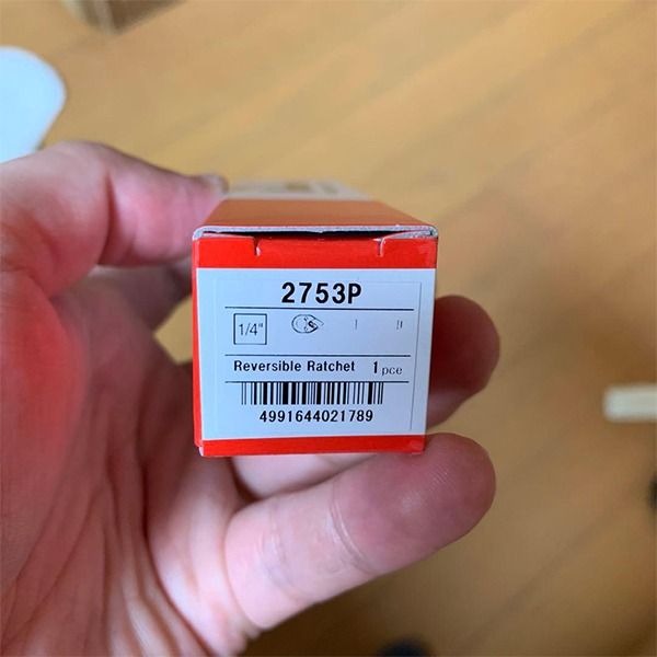 آچار بکس جغجغه ای کوکن مدل 2753P درایو 1/4 اینچ