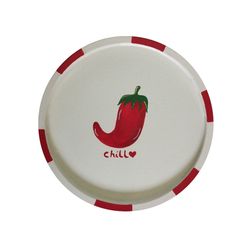 سینی دایره طرح چیلی