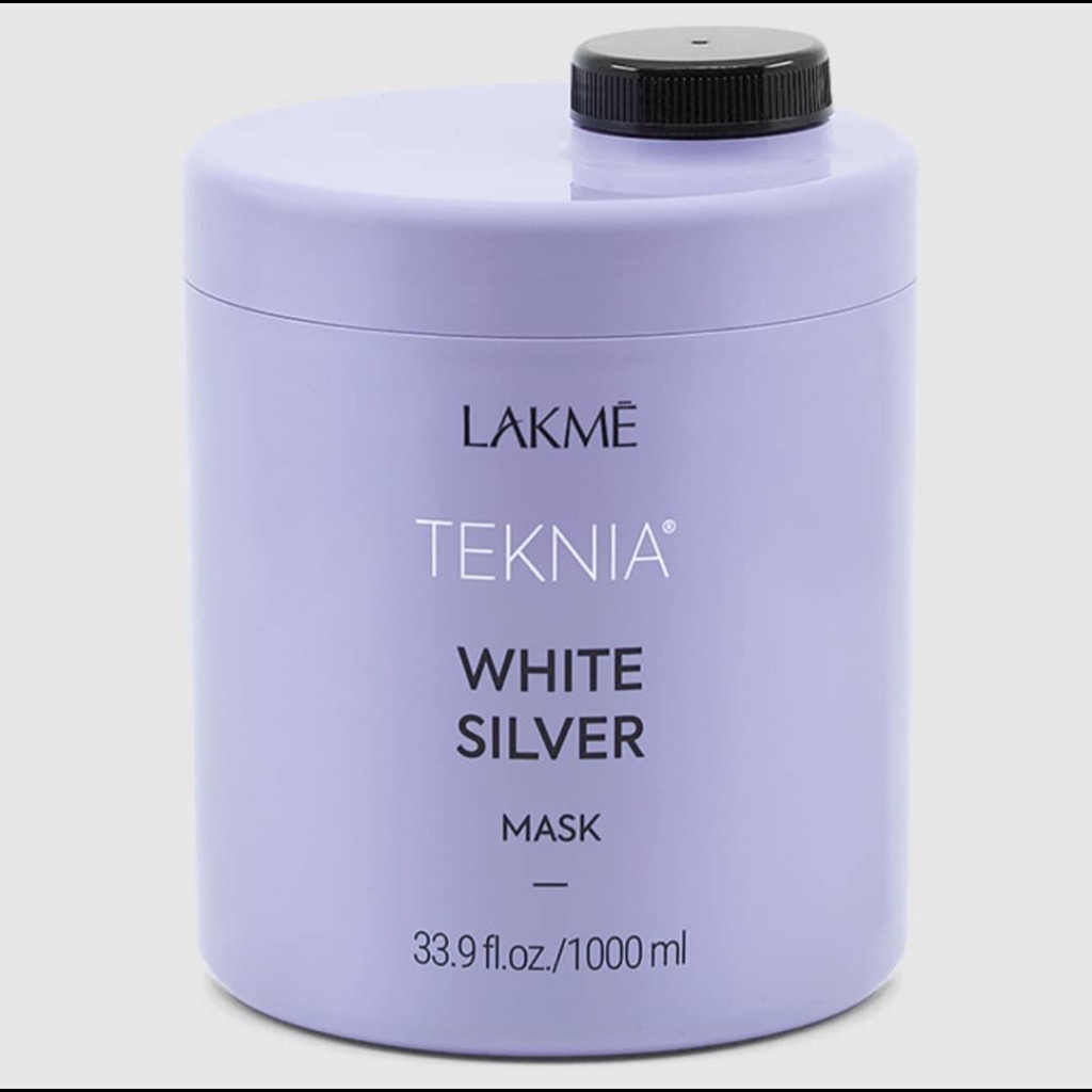 ماسک موی ضد زردی وایت سیلور لاکمه (White Silver mask) حجم 1000 میلی لیتر