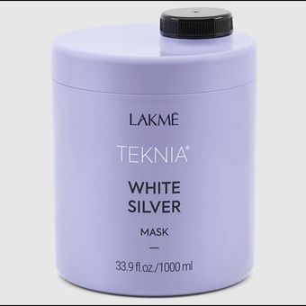 ماسک موی ضد زردی وایت سیلور لاکمه (White Silver mask) حجم 1000 میلی لیتر