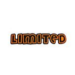 برچسب بدنه خودرو طرح LIMITED کد 10804E