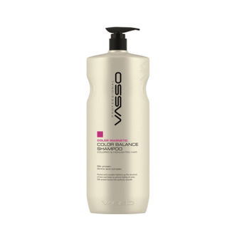 شامپو مخصوص موهای رنگ و هایلایت شده واسو – Vasso Color Magnetic Balance Shampoo 1500 ML