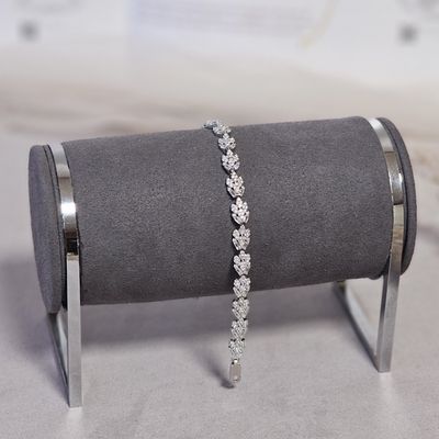 دستبند نقره جواهری 9