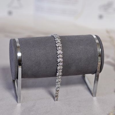 دستبند نقره جواهری
