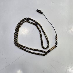 تسبیح طلاکوب کوک 99 مهره سایز 5