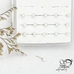 پیرسینگ بینی مرواریدی نقره ایتالیا کد 15040