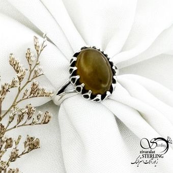 انگشتر رکاب صفوی شرف الشمس نقره925 کد 15068