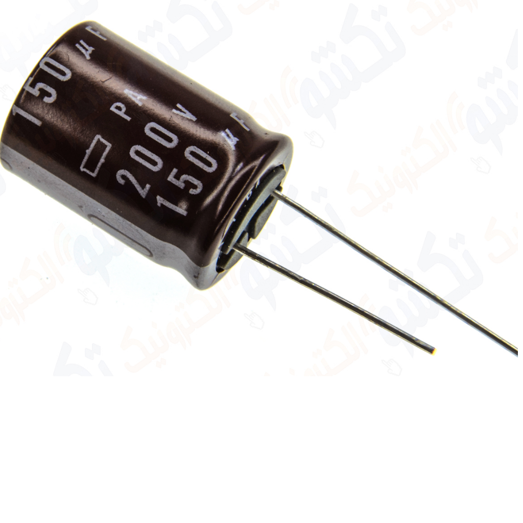 خازن الکترولیت  150uF-200V