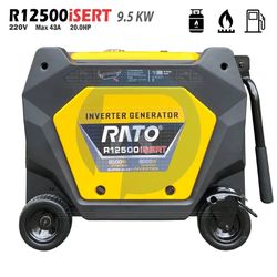 موتور برق 9.5 کیلووات سوپرسایلنت راتو سه گانه سوز مدل R12500ISERT