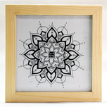 قاب عکس چوبی دو سانتی سایز 15×15 سانتی متر