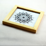 قاب عکس چوبی دو سانتی سایز 15×15 سانتی متر